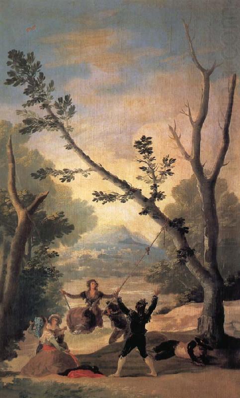 The Swing, Francisco Goya